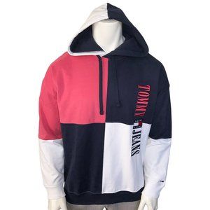 NWT TOMMY HILFIGER MSRP $119 SKATER ARCHIVE COLORBLOCK MEN'S HOODIE SWEATSHIRT
